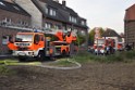 Feuer 2 Vollbrand Reihenhaus Roggendorf Berrischstr P162
